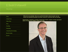 Tablet Screenshot of edwardmaxwell.com